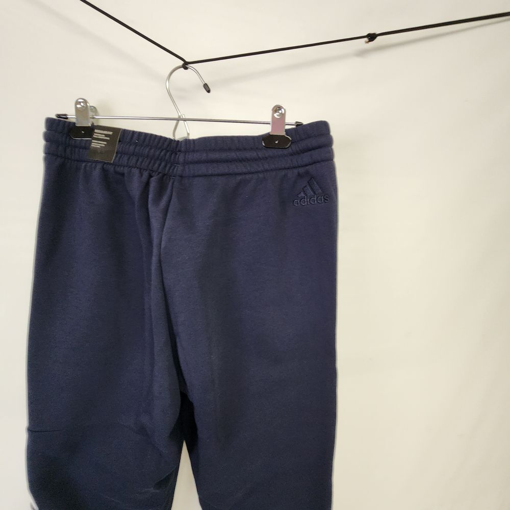 Adidas Regular Fit Navy Blue Athletic Sweatpants Training Joggers Sports Pants M - Picture 5 of 9